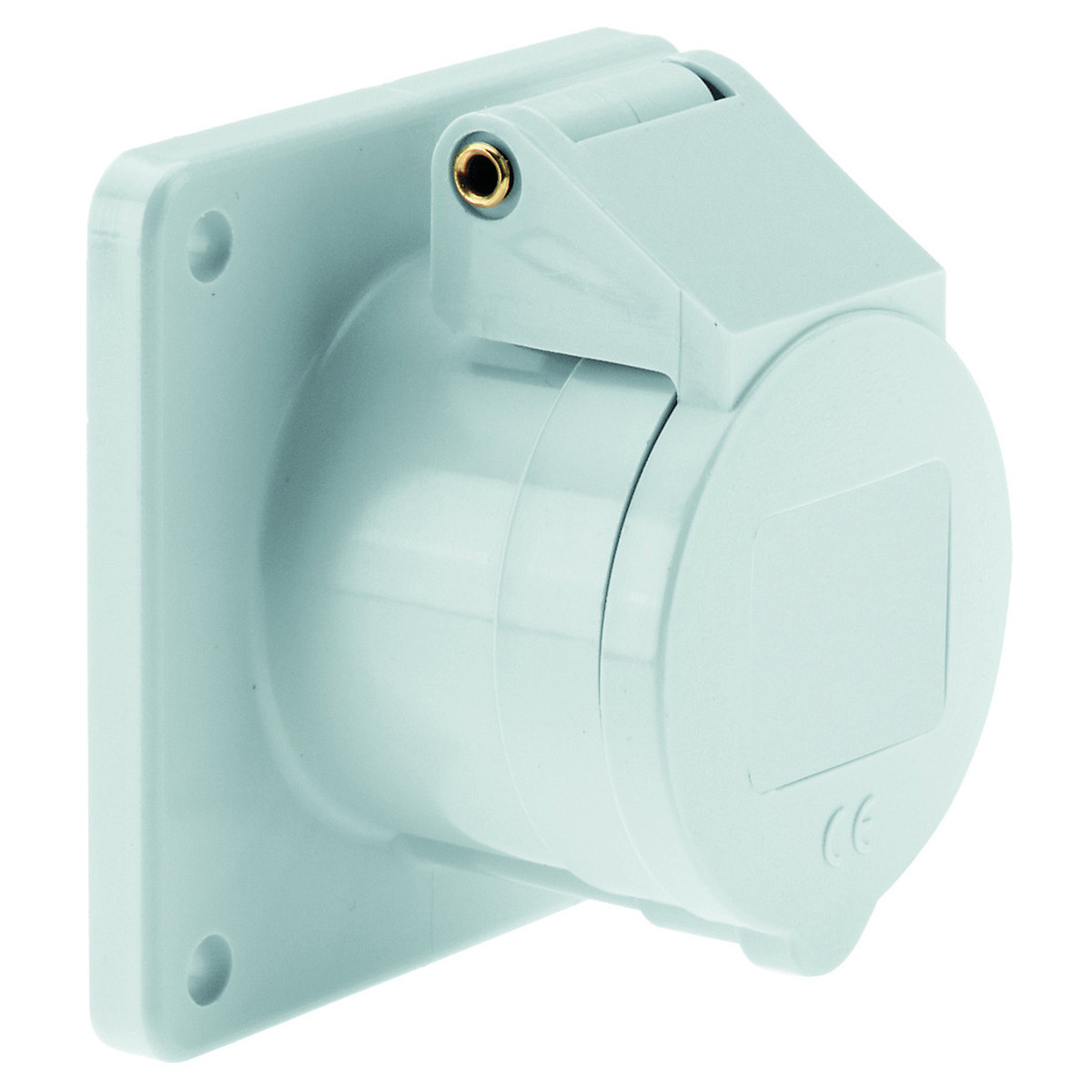 CEE-inbouwcontactdoos gelijkstroom, 16A, recht, IP44