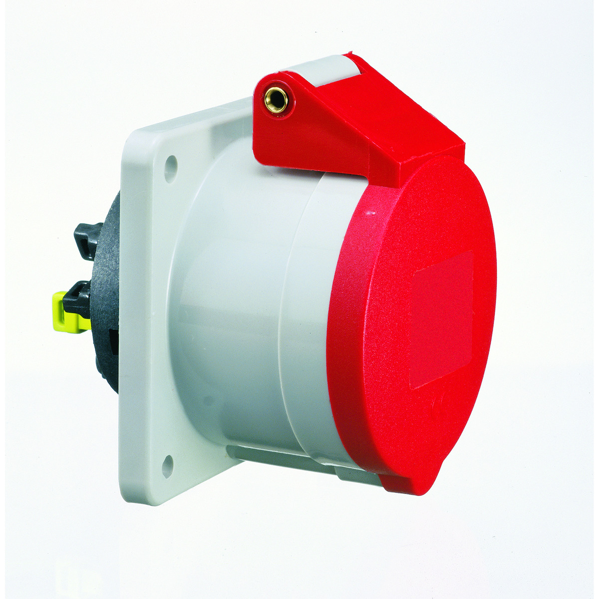 CEE-inbouwcontactdoos, recht, IP44