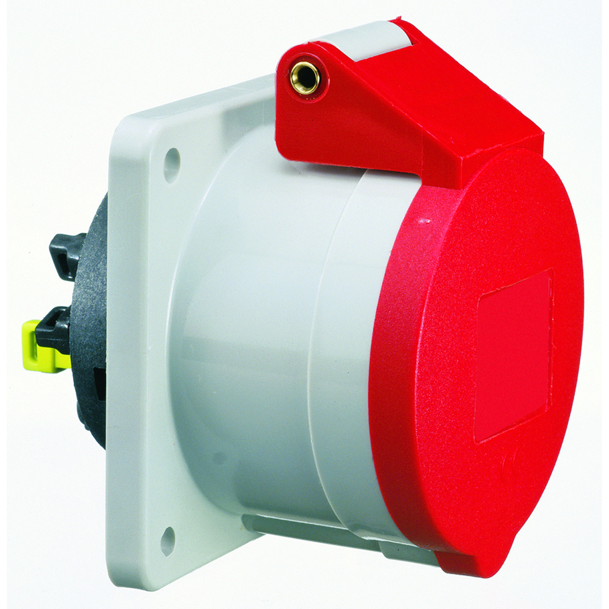 CEE-inbouwcontactdoos, 16A, QUICK-CONNECT, 62x62+72x65, IP44