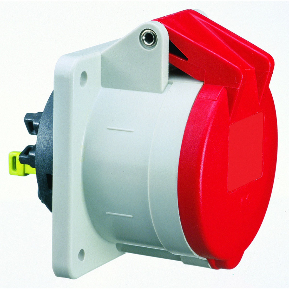 CEE-inbouwcontactdoos, 16A+32A, QUICK-CONNECT, 70x70mm, IP44