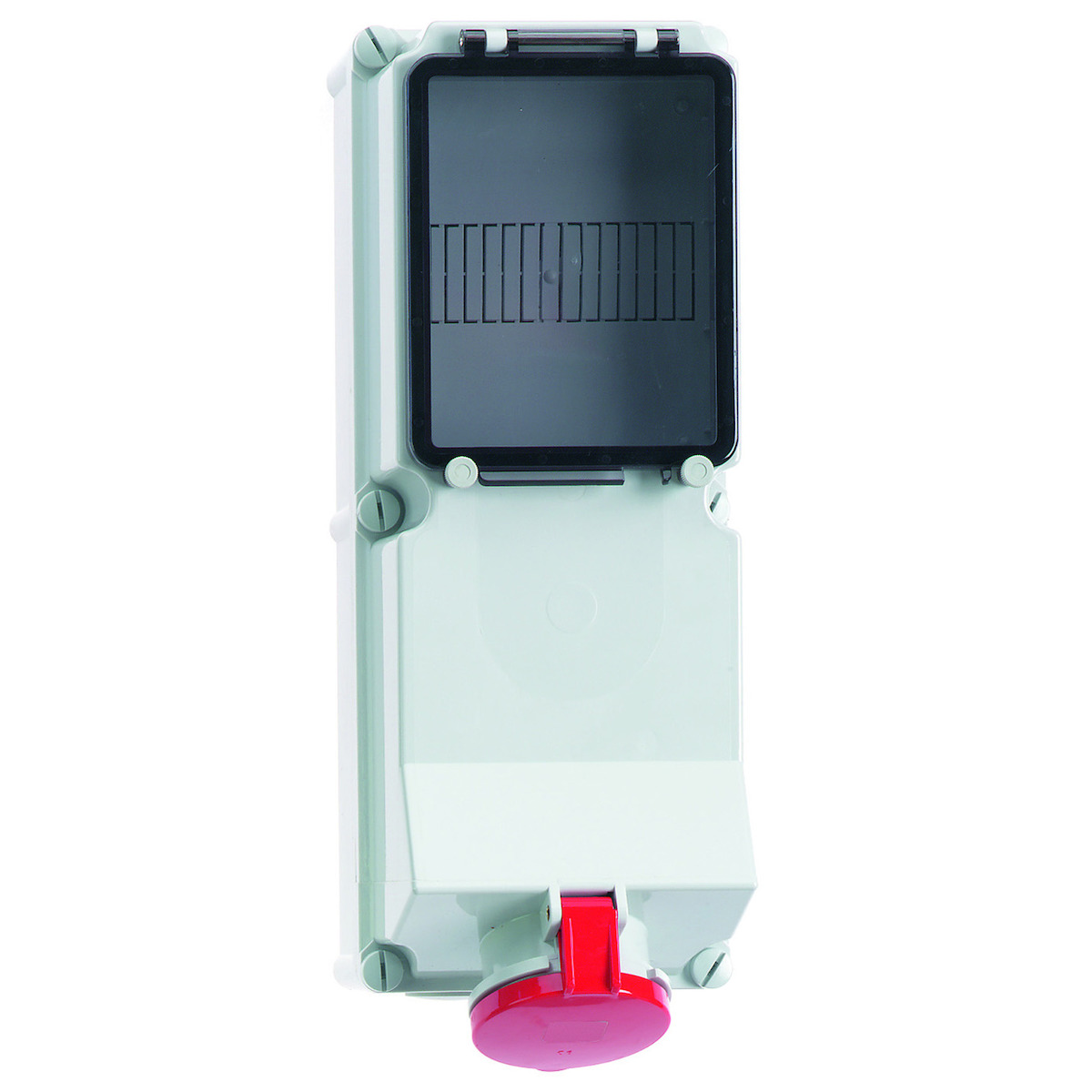 CEE-WCD, mogelijkheid voor beveiliging, 63A, 180x460, Ni, IP44