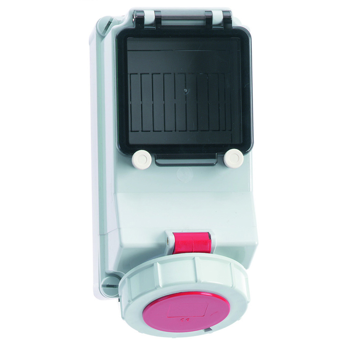 CEE-WCD, mogelijkheid voor beveiliging, 16A+32A, 118x225, Ni, IP67