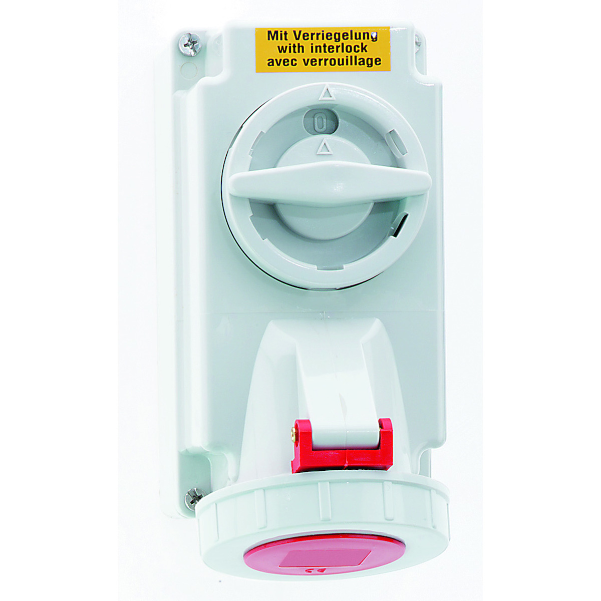 CEE-wandcontactdoos afschakelbaar,vergrendelbaar IP67