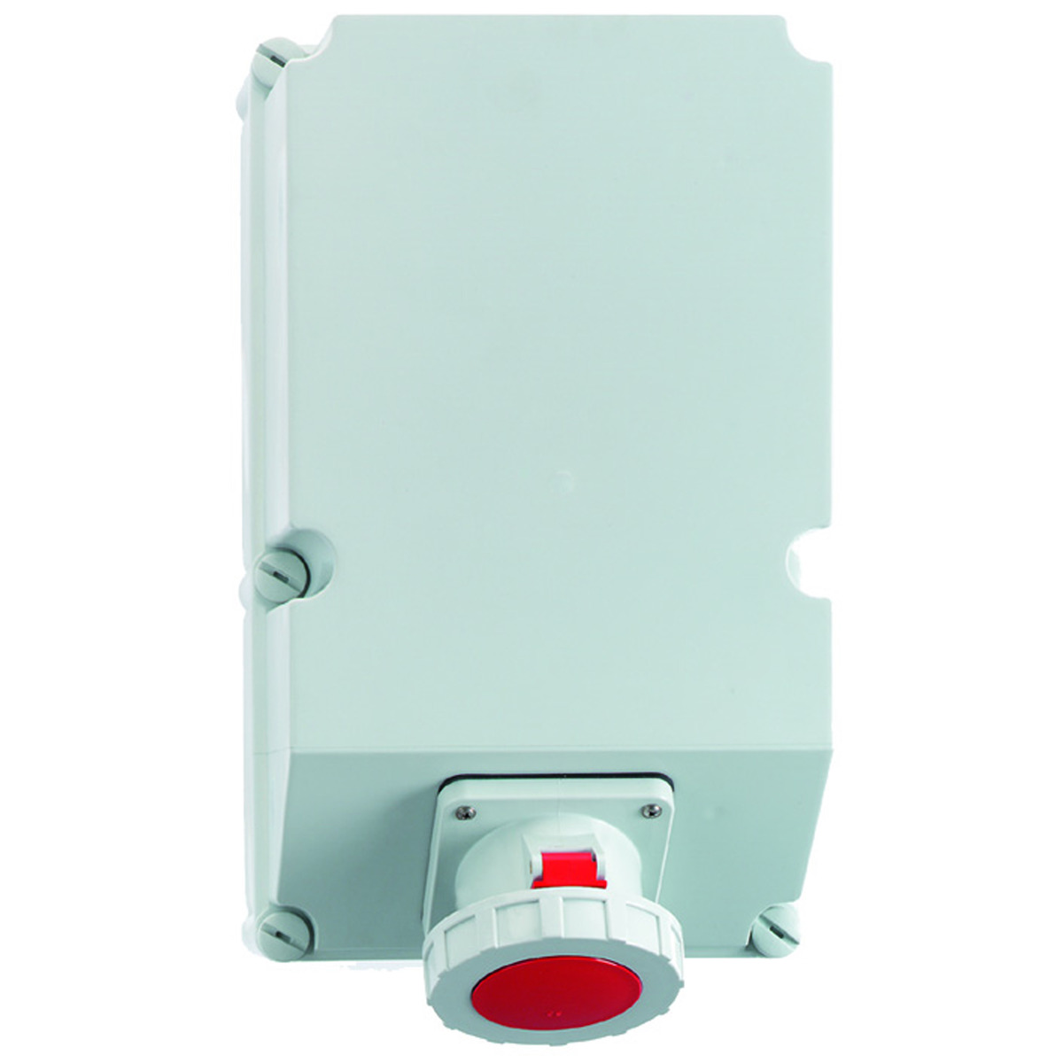 CEE-wandcontactdoos, 63A, PSK en M20  vergrendeling hittebestendig, IP67