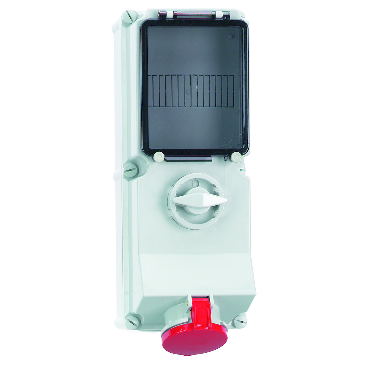 CEE-wandcontactdoos afschakelbaar, beveiligd IP44