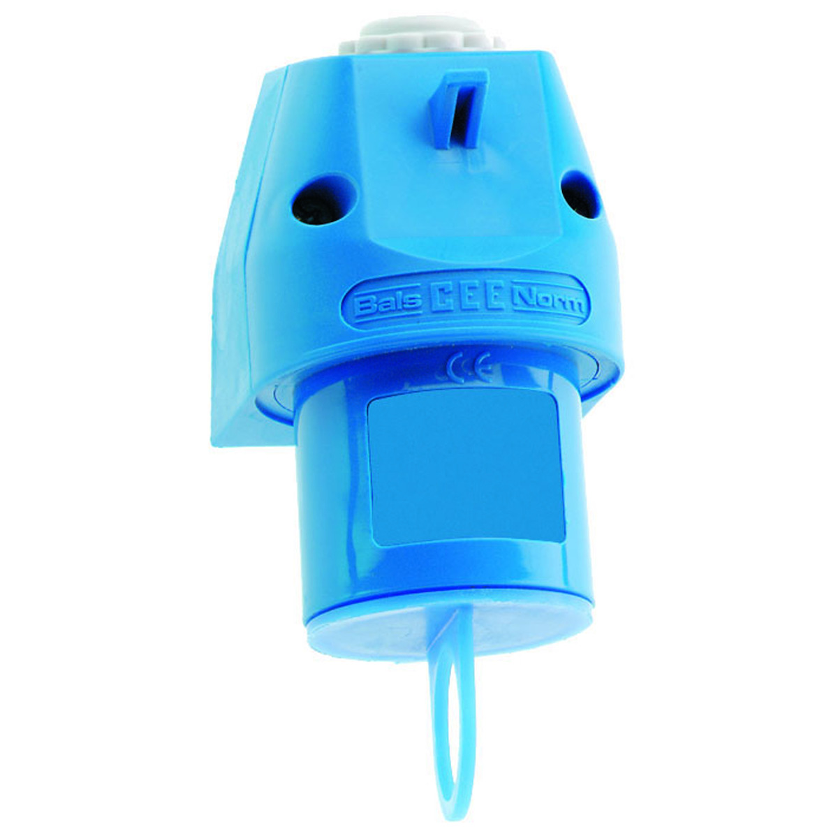 CEE-toestelcontactdoos, 16A, opbouw, compact afschermkap, IP44