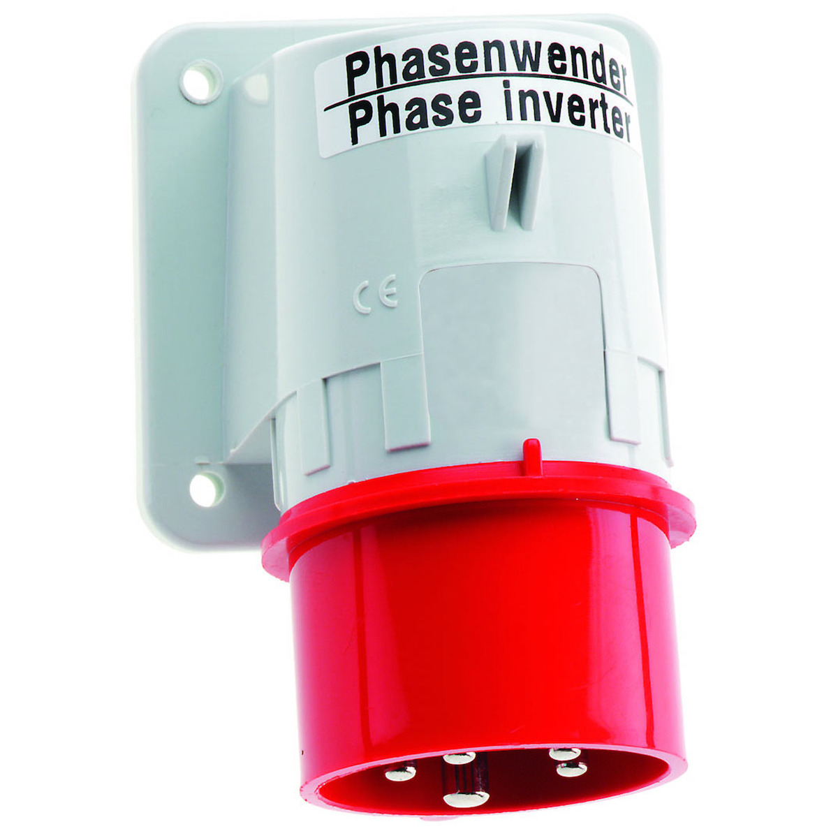 CEE-fasenwisselaar als TCD, aanbouw, 16A+32A, IP44