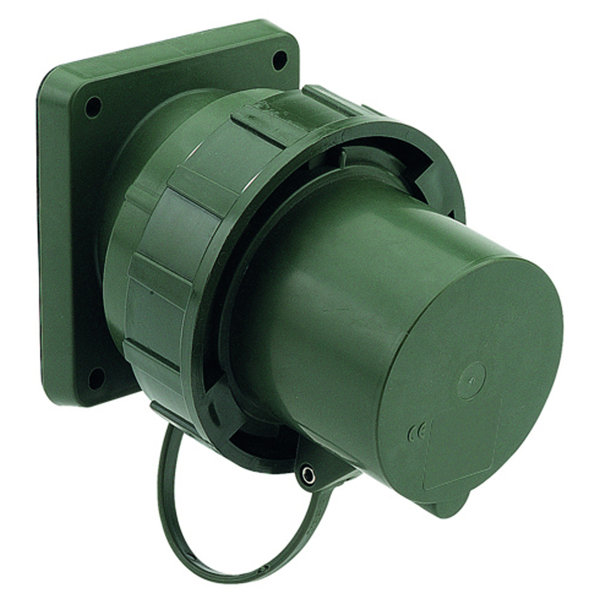 CEE-toestelcontactdoos inbouw TN,63A+125A,BP,hittebestendig,beschermkap, IP67