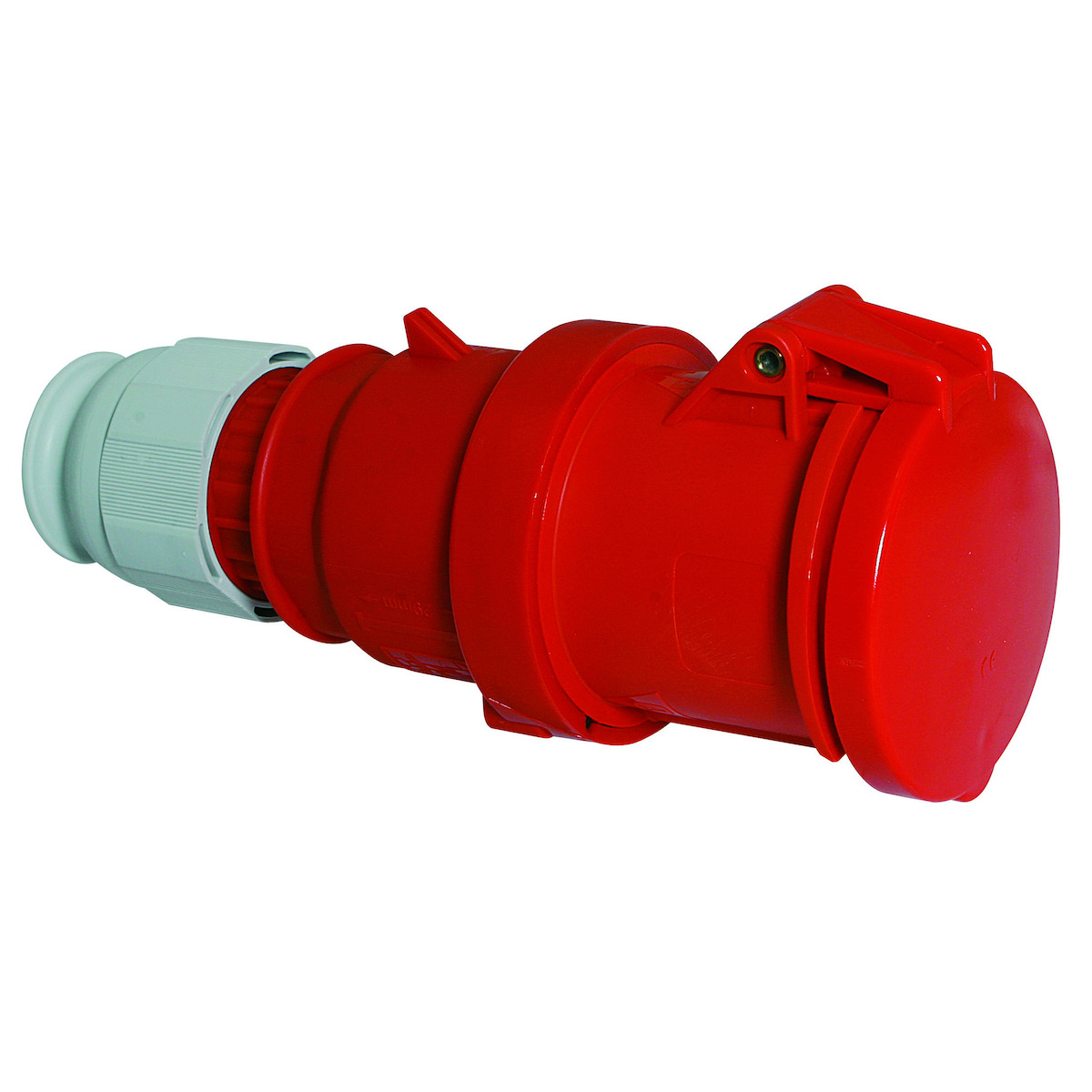 CEE-koppeling TE, 63A, QUICK-CONNECT, hittebestendig, IP44