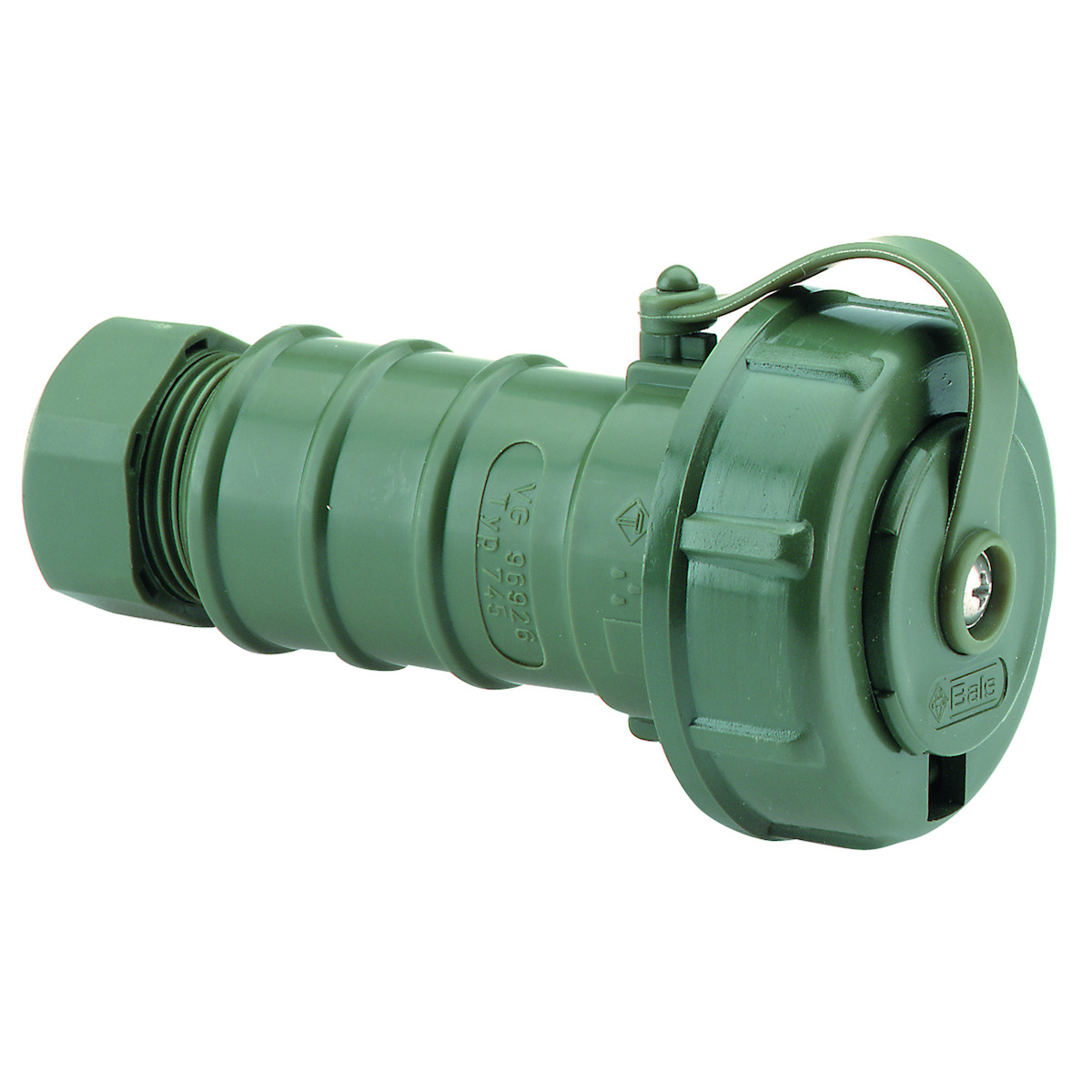 Schuko koppeling, Duits of BeFr, TN, IP68, DS